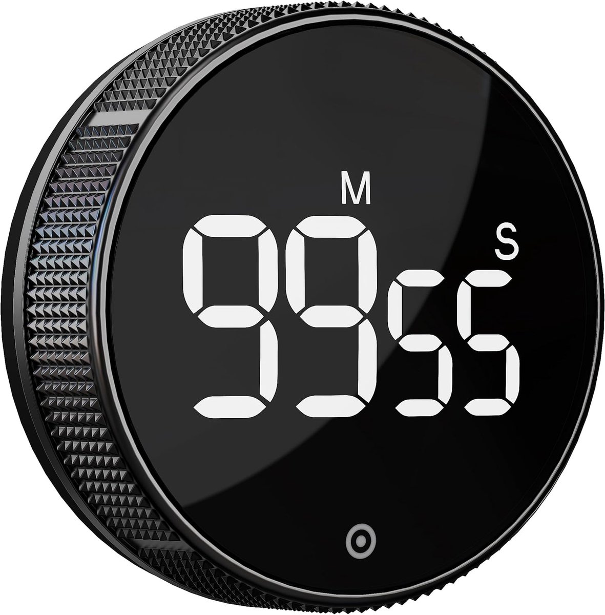 Thijox - BlueSnail Keukenwekker Digitale Timer met LED Display, Instelbare Efficana-Timer voor Thuis, Klaslokaal, Sportschool, Kantoor, Zwart