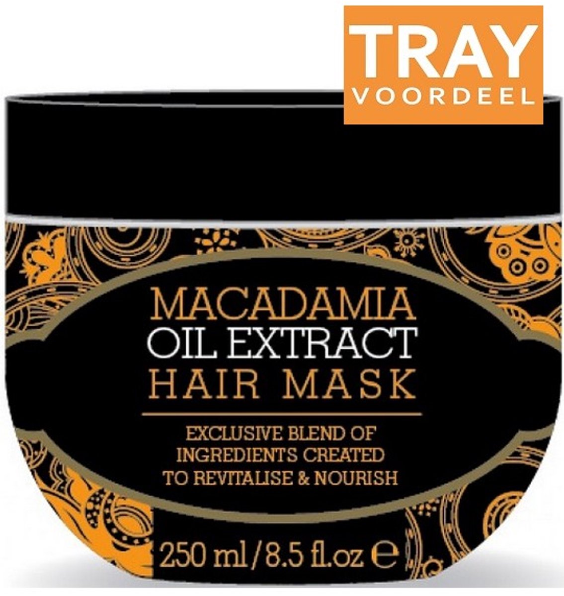 MACADAMIA OIL EXTRACT HAIR MASK HAARMASKER 12 X 250 ML