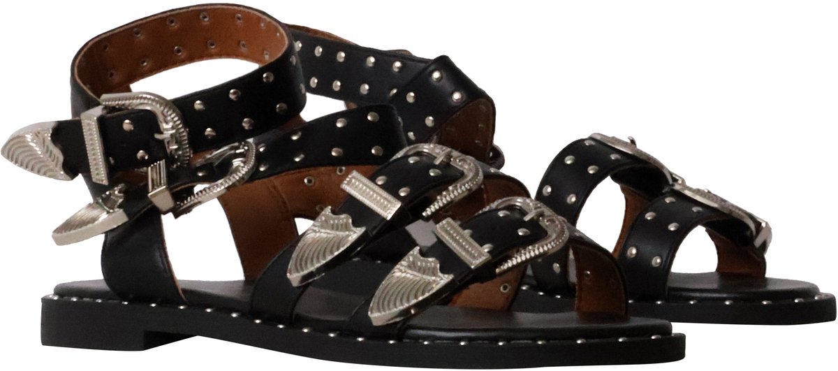 Bestelle platte sandalen met bandjes