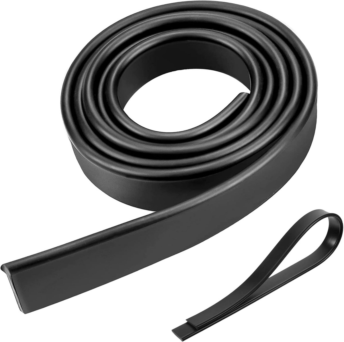 SnelShoppen - 41,3 Inch Vervangende Ruitenwisserrubber voor Ruitveger - Flexibel, Hoogwaardige Kwaliteit, Ideaal voor Badkamer, Keuken en Auto - Zwart