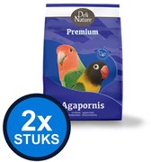 2x Deli Nature - Premium agapornide 4kg - Vogelvoer - 4 kg
