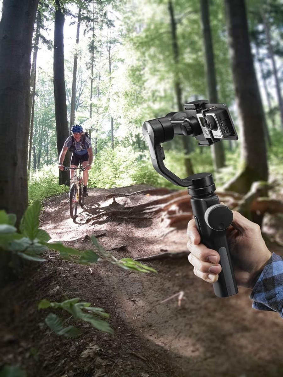 Thijox - Cross CX127 Action Cam-adapter voor smartphone Gimbals - Zwart - Flexibele adapter voor outdoor avonturen, video-opnamen, smartphone-accessoi