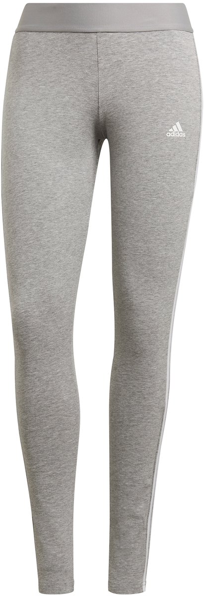 adidas Sportswear LOUNGEWEAR Essentials Legging met 3-Stripes - Dames - Grijs- XS van Adidas — afbeelding 5