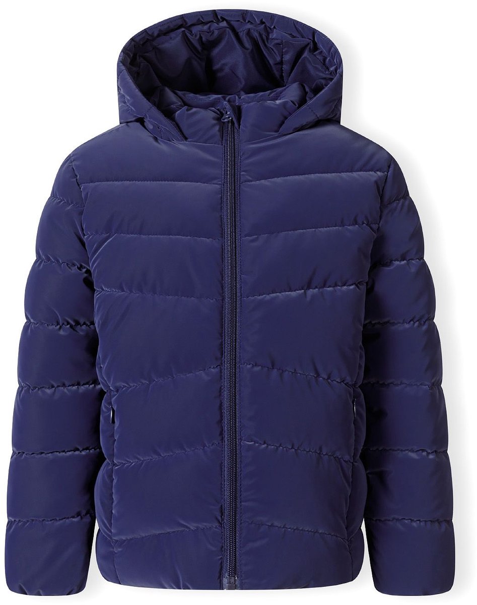 Minoti gewatteerde winterjas meisjes met capuchon - puffer