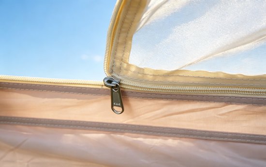 Bell Tent Familiekampeertent - Geschikt voor 3-4 personen - Met kachelpijpdoorvoer - 4-seizoenen tent - Ruime 9.8 ft - Glamping stijl van Bell — afbeelding 4