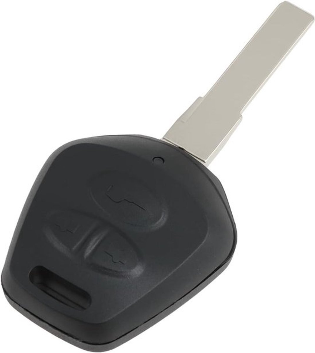 Autosleutel Behuizing - Sleutelhanger - Bescherming - Zwart - Vervanging - Afstandsbediening - Behuizing - Geschikt voor - Auto Type A - Sleutelhanger met label - Keyless Entry.
