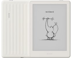 2e Kansje BOOX Go 6 (Gen II) - 6'' e-Reader – Schelp - 300 PPI ePaper, Android, Google Play Store, 3 GB RAM, 32 GB opslag, microSD, verstelbare frontverlichting, InkSense Plus-compatibel