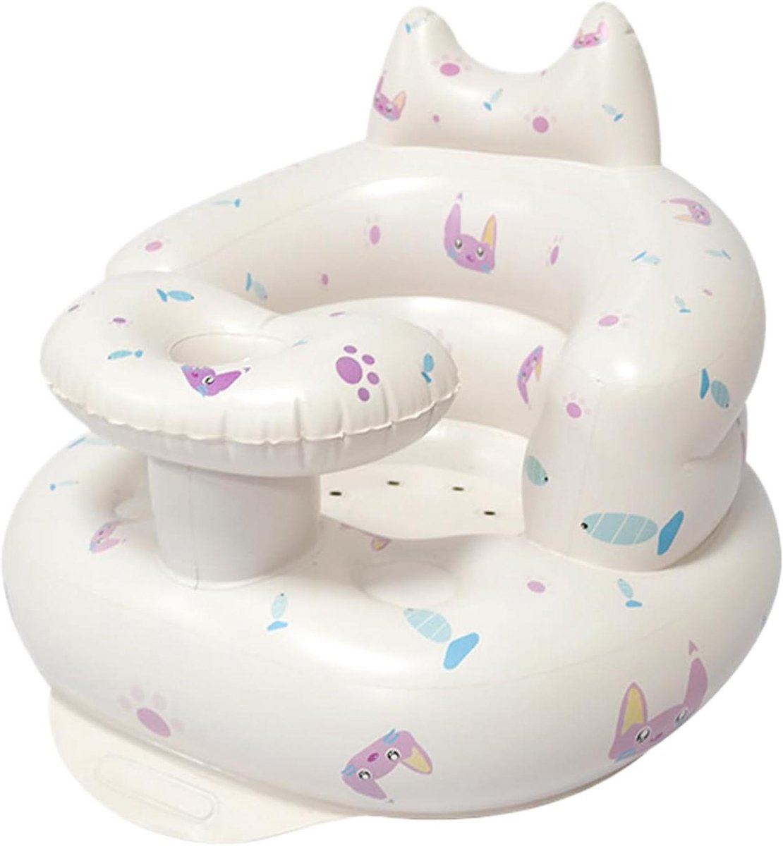 Opblaasbare Baby Stoel - Baby Zitje - Baby Leren Zitten - Ingebouwde Pomp - 5 x 20 x 5 cm