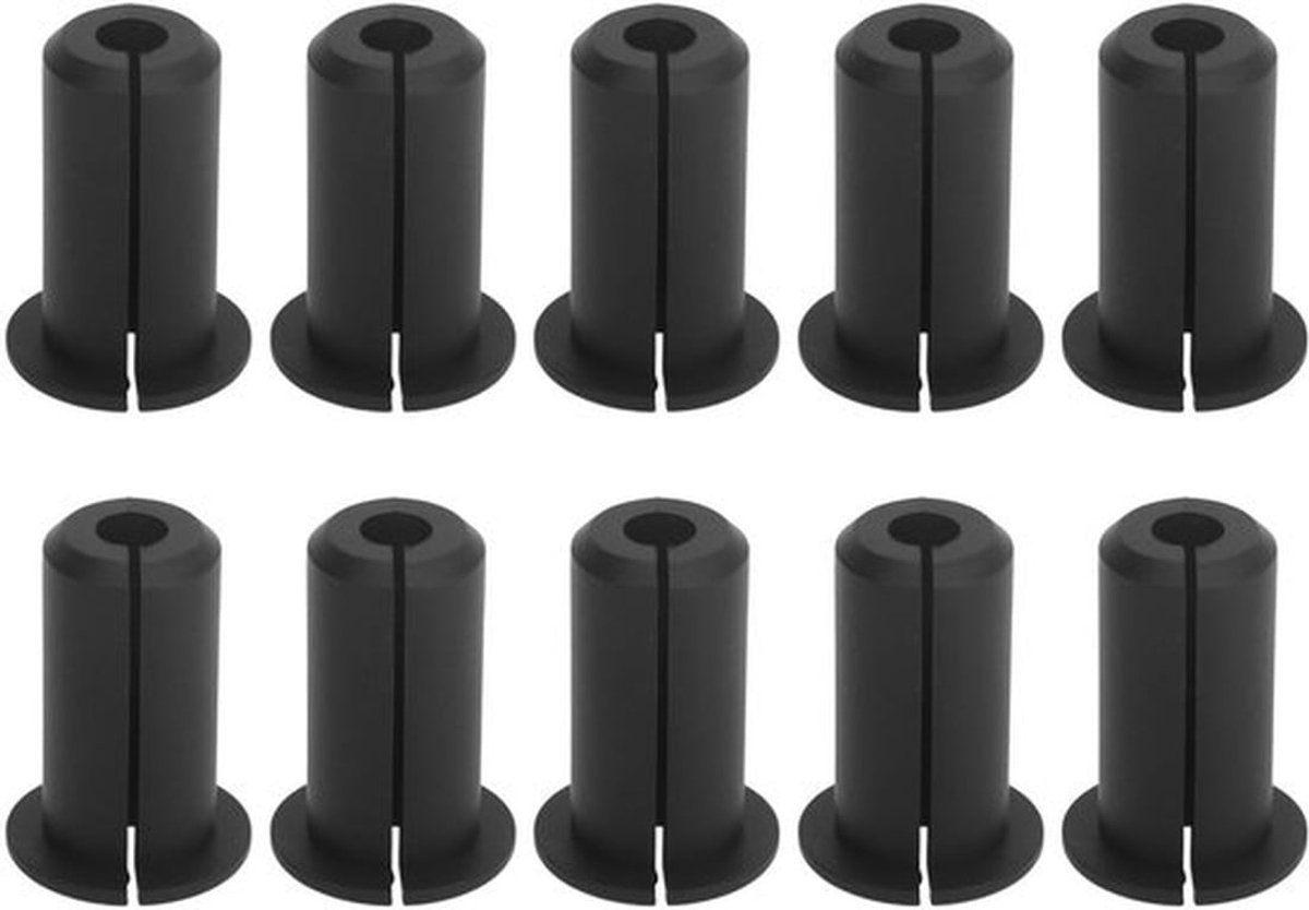Muurdoorvoer 10 Stuks - Siliconen Kabeldoorvoer - Kabelgeleidingsset - Antenne Bescherming - Multifunctioneel - Verfraaiing Muurgaten