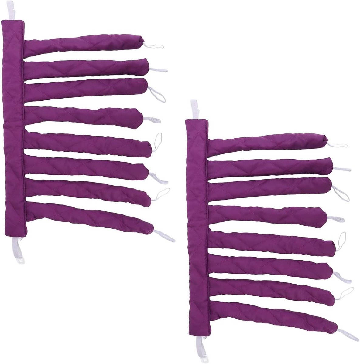 Heatless Haarroller - Krulspelden Hoofdband - Haar Krullen - Geen Warmte Nodig - 29 x 44 cm - Paars