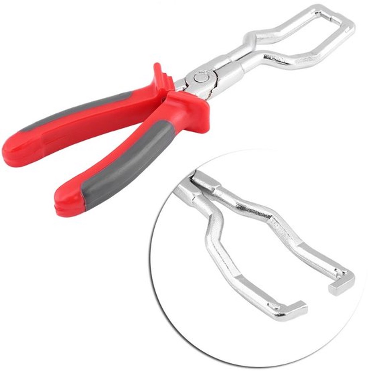 Ontkoppelingstang Ergonomisch - Brandstoftoevoerleiding Tang - Verwijderingstang - Slang Verwijdering - Sterke 45# Stalen Constructie - 22 cm Maat - Brandstoftang