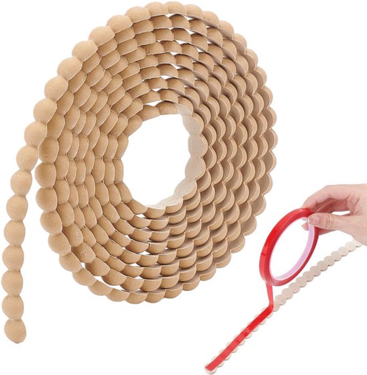 Decoratieve Lijst - Flexibele Wanddecoratie - PVC Materiaal - 3D Design - Waterdicht - Afmetingen 15 mm x 3 m