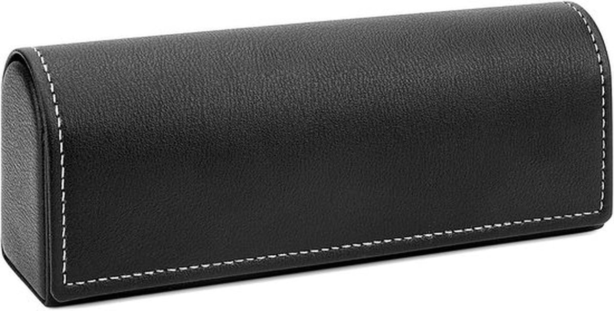 Zonnebril hoes - Zonnebril opberger - Groot formaat - Brillen reistas - Persol RayBan zonnebril case - Zwart.