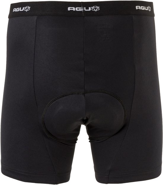 AGU Undershort Heren Fietsonderbroek - Fiets Ondershort Met Zeem - Heren - Zwart - Maat M van AGU — afbeelding 2