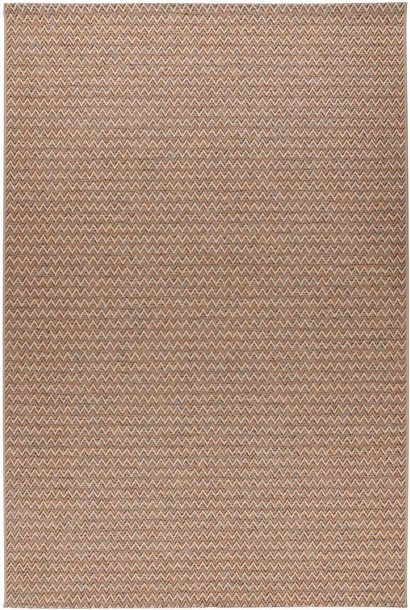 Padiro laagpolig vloerkleed 80 x 150 cm - veelkleurig - modern effen design - voor binnen en buiten - geschikt voor vloerverwarming - van polypropyleen