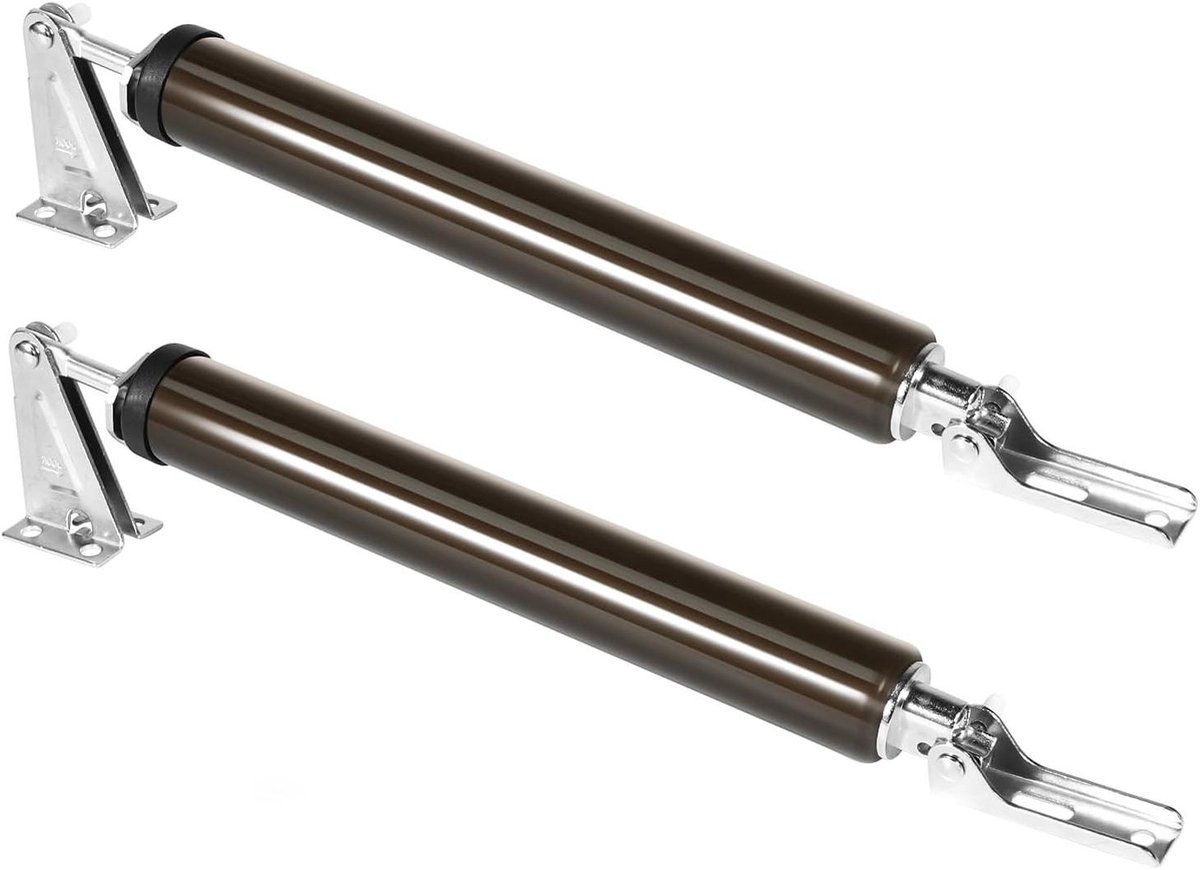 Deurdrangers Set - Automatische Sluiters - Deuren Dempen - Verstelbare Snelheid - 33 cm Lengte - Bruin