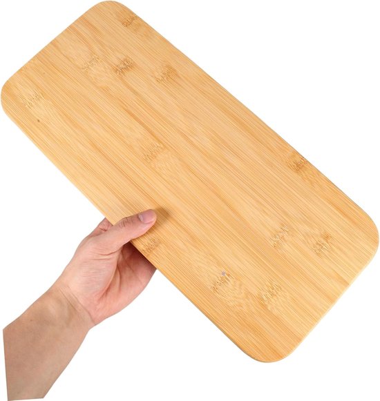 Meditatiekruk Bamboe - Yogastoel Kruk - Ontspannen Zitten - Compact Draagbaar Ontwerp - 40 x 18.4 x 17.5 cm - Lichtbruin — afbeelding 5