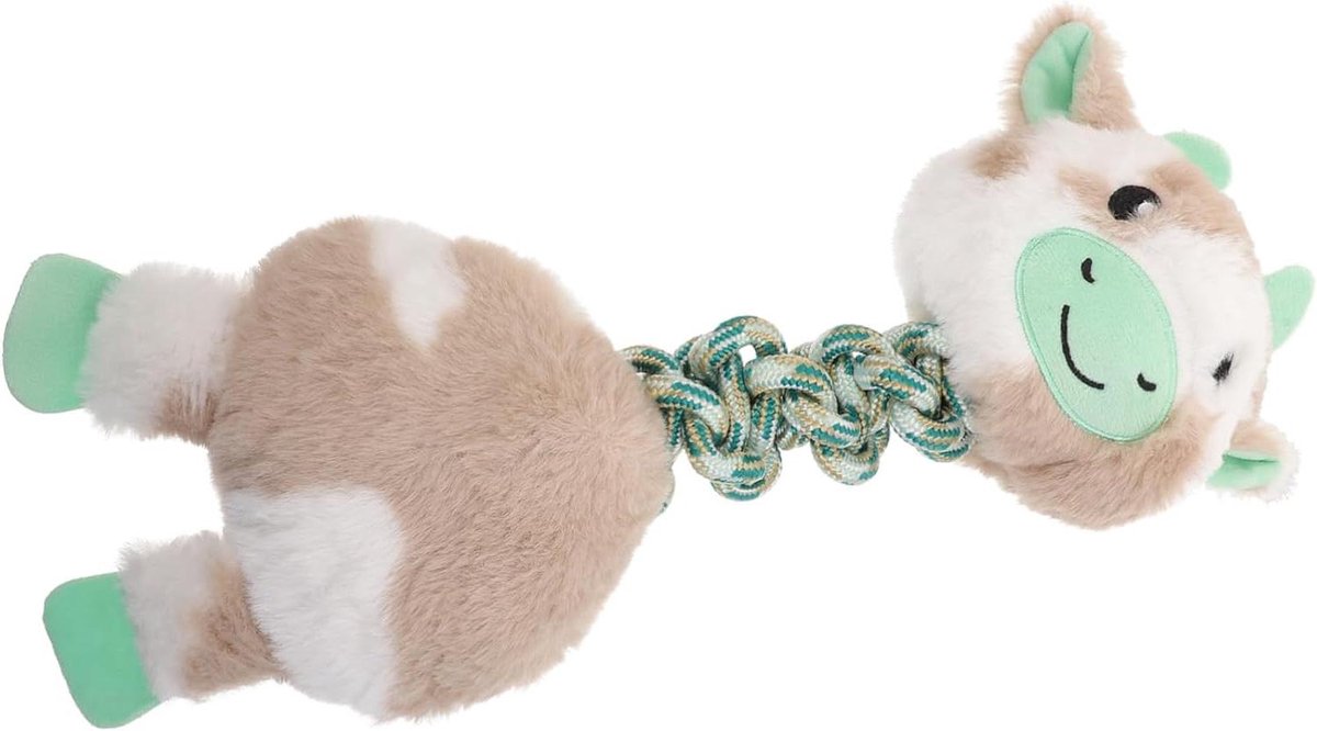 Hondenknoop Speelgoed - Kauwspeelgoed Puppy - Hond Bezighouden - Zacht Pluche Materiaal - 195 ponden - Diverse Kleuren