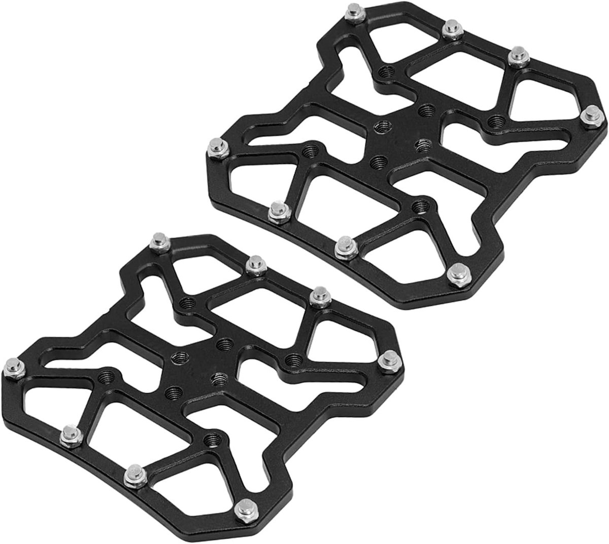 Platform Pedalen voor Fietsen - Clickless Adapter van Aluminium Legering voor Mountainbike en Racefiets