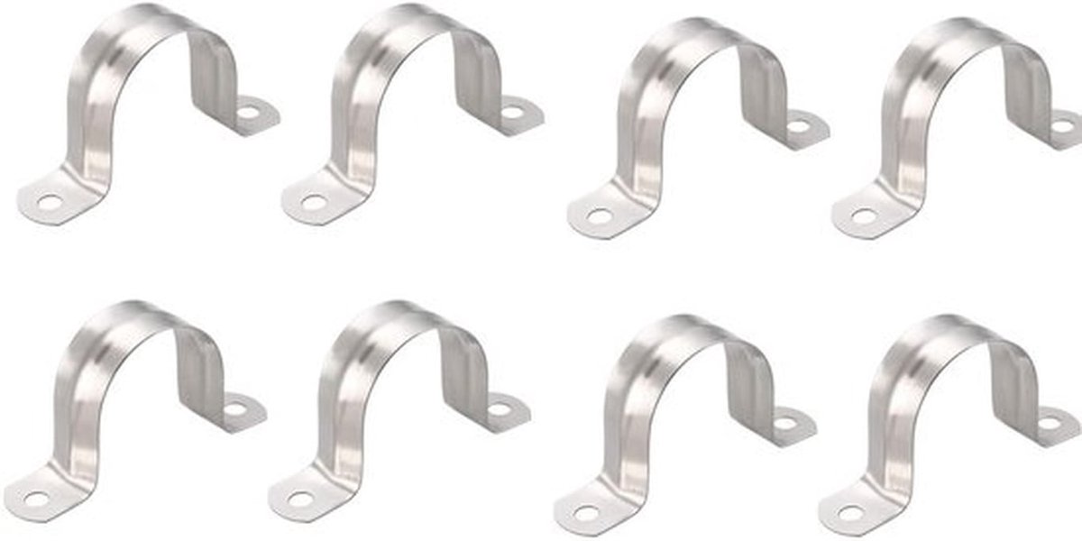 Pijpclip 40mm - U-beugel - Slangklem - Buisklemmen - Corrosiebestendig - Duurzaam materiaal - Buisklem