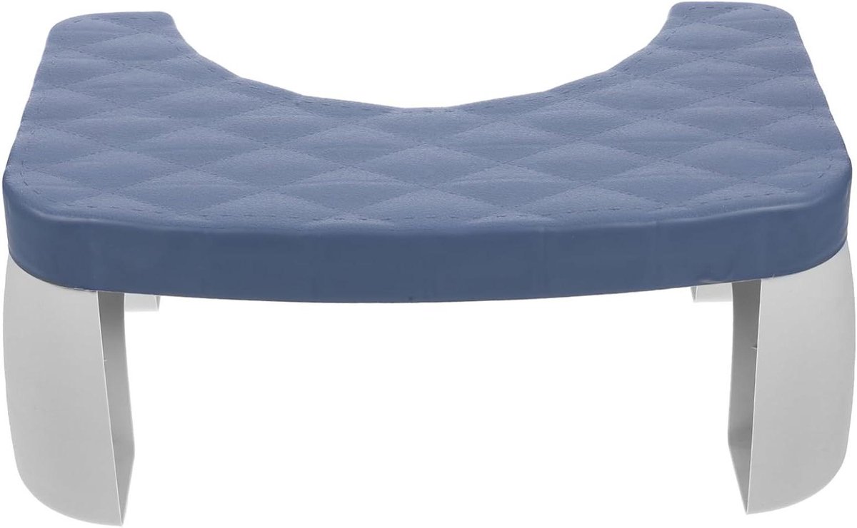 Toiletkruk - Opstapje Badkamer - Comfortabel Toiletgebruik - Antislip Onderkant - 39x22x16.5cm - Blauw