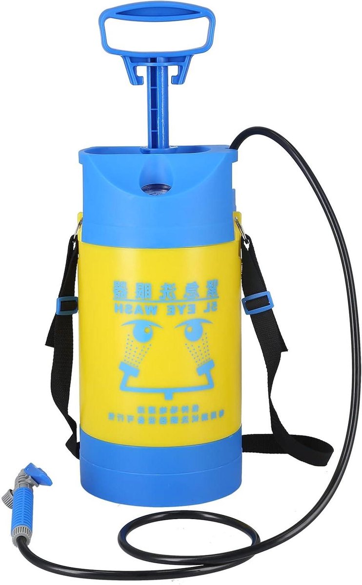 Drukspuit 5 Liter - Tuingazonsproeier Irrigatie - Planten Water Geven - Met Manometer - 5 Liter - Wit