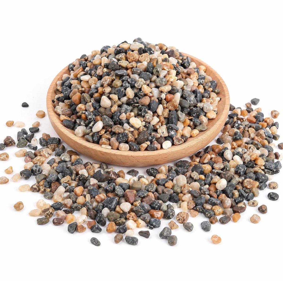Decoratieve Stenen voor Vazen - Gemengd Kleurrijk - 2-6 mm - Natuursteen - Voor Aquaria en Tuinen