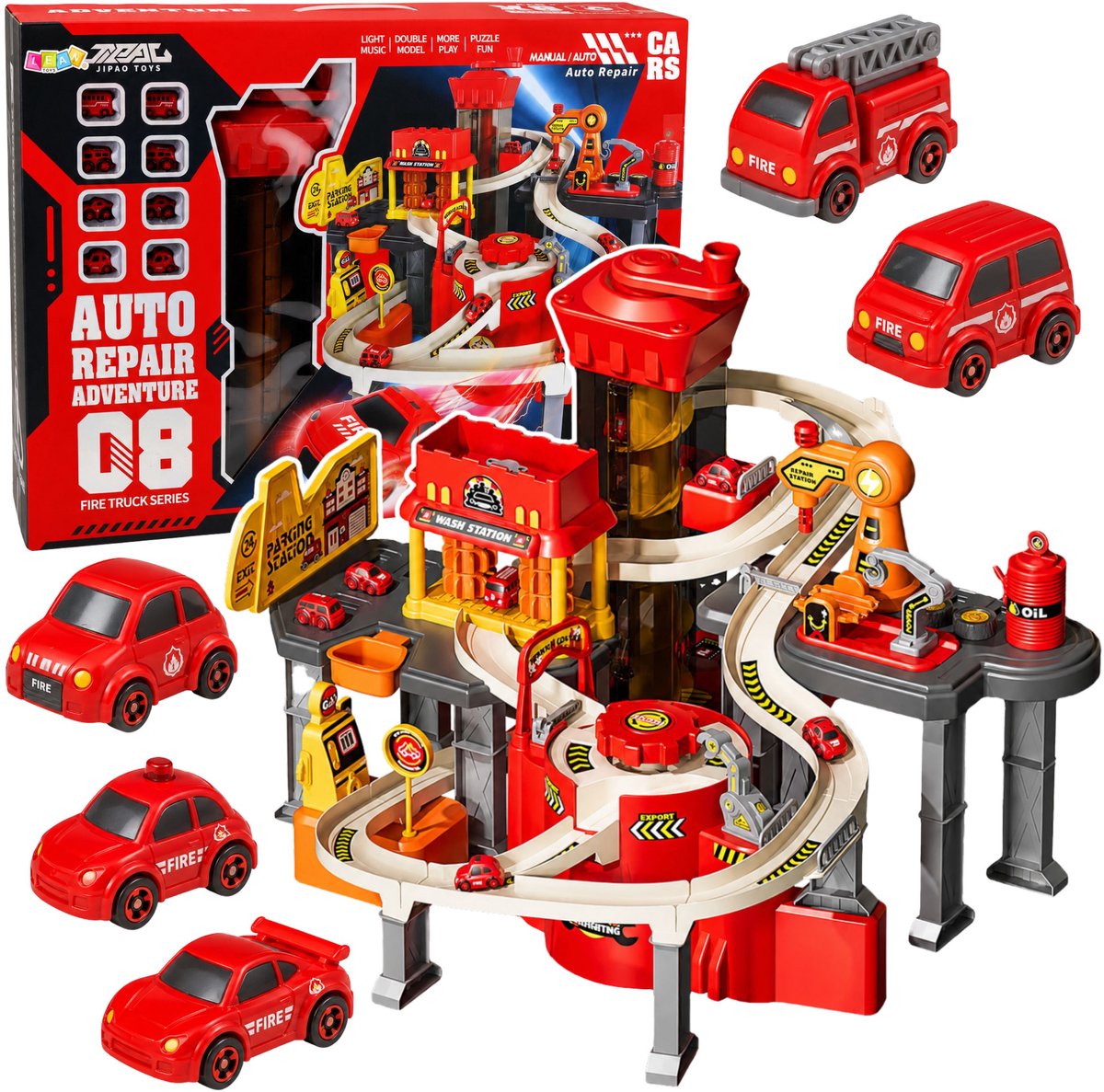 Interactieve baanparkeerworkshop Autowasstraat 8 auto's Brandweer - UNI