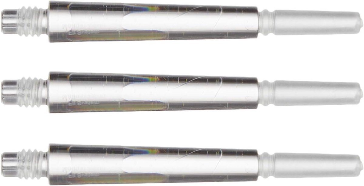 Darts Shafts - Shafts Darts - Dart Spelen - Versterkte Kunststof - Maat 4 (285 mm) - Helder