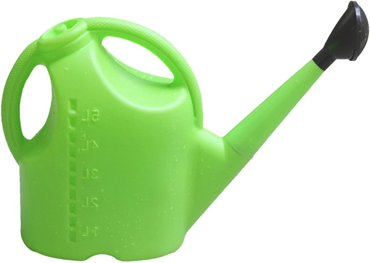 Tuingieter - Waterkan Plantengieter - Planten Water Geven - Lange Hals Tuit - 5 Liter - Groen