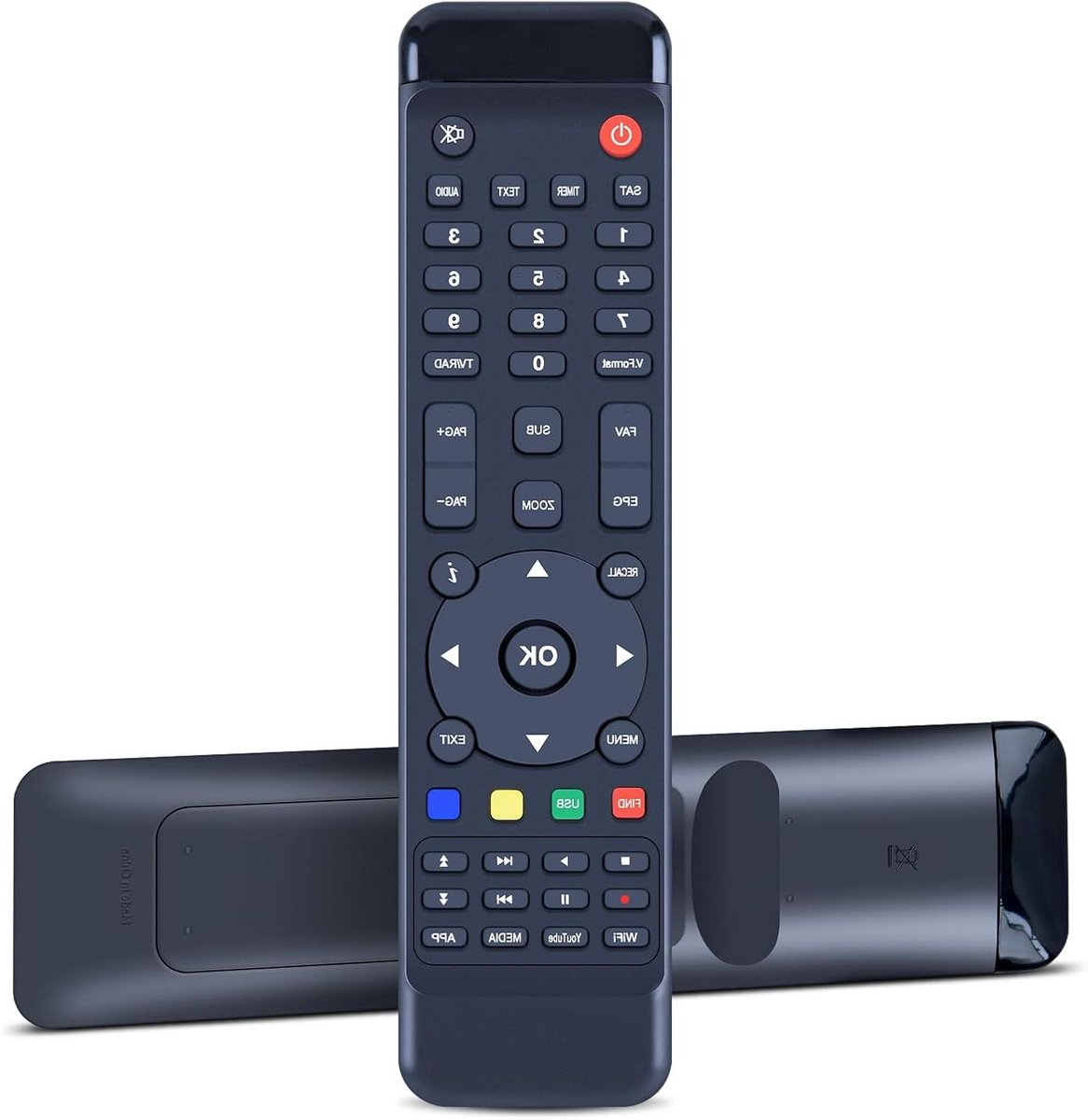 Afstandsbediening - Mediastreamer Controller - Mediastreamer Bedienen - Geen Programmering Nodig - 26 Voet Bereik - Zwart