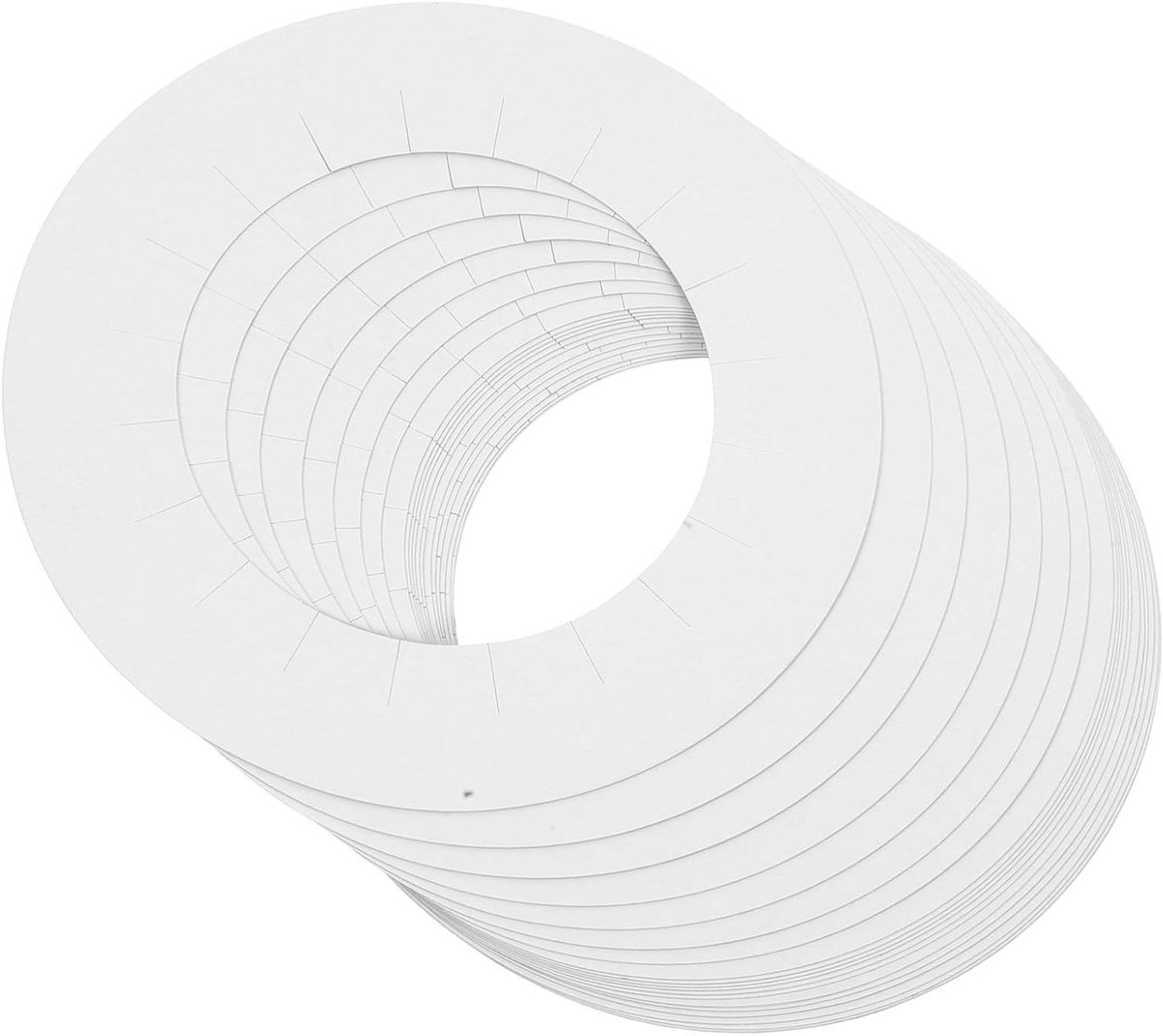 Papieren Beschermringen - Wax Pads - Ontharen Thuis - Lekvrij Ontwerp - 15 x 15 x 1 cm - Niet gespecificeerd