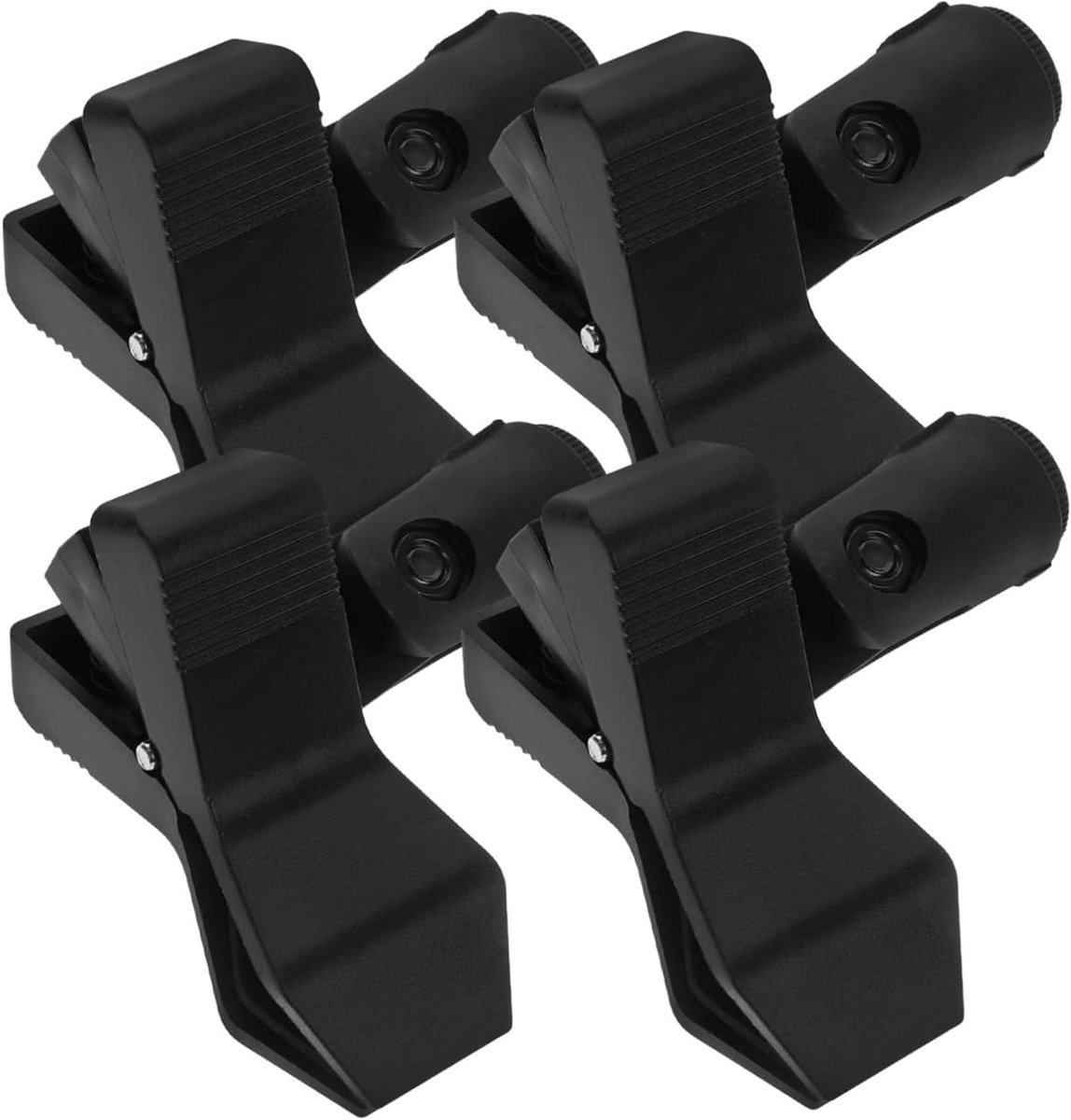 Microfoon Clips - Microfoonhouder Klem - Muziek Opnemen - Universele Pasvorm - 85 x 8 x 51 cm - Zwart