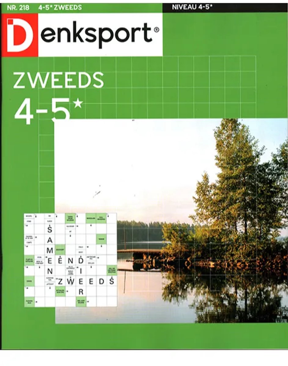 Denksport Zweeds 4-5 sterren - 218 2026