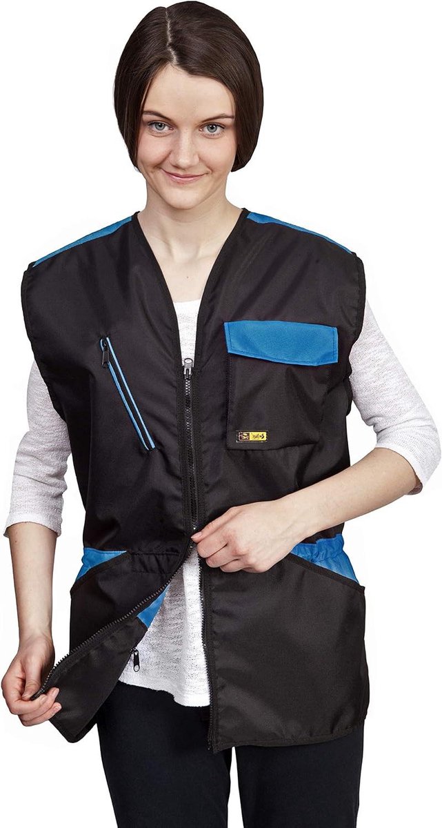 Hondentrainingsvest - Hondenjas - Sport & training - Waterdicht Oxford materiaal - Maat S - Blauw