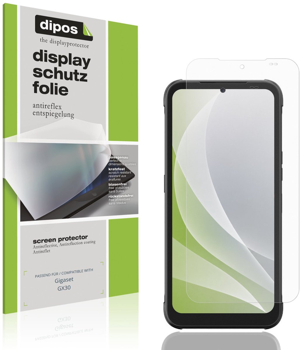 dipos – 4x Matte Beschermfolie geschikt voor Gigaset GX30 | Krasbestendige & antireflecterende Screenprotector Ultra-Thin