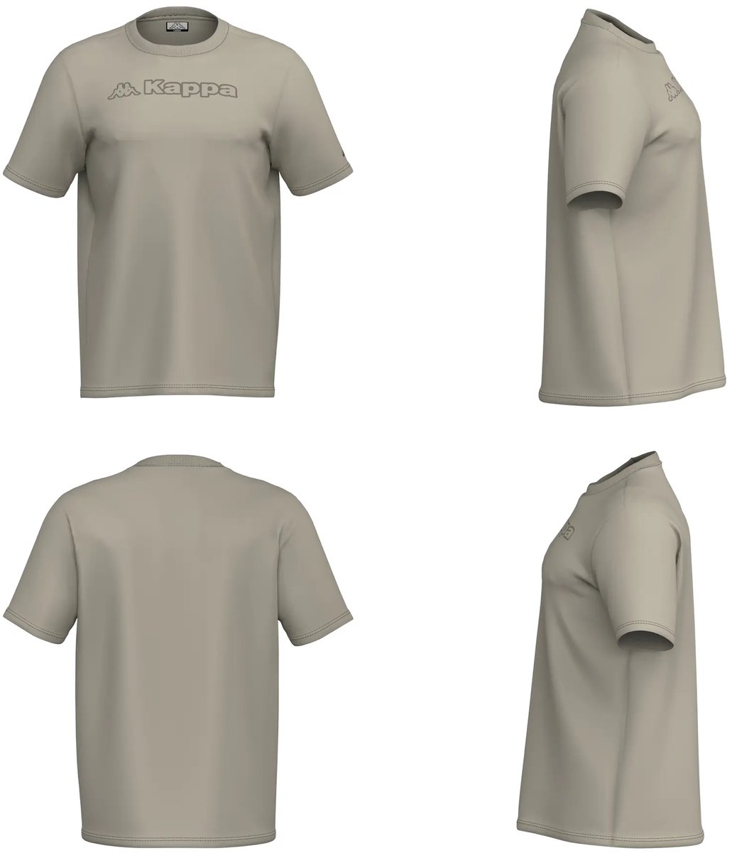 T-shirt Kappa Feddu Beige