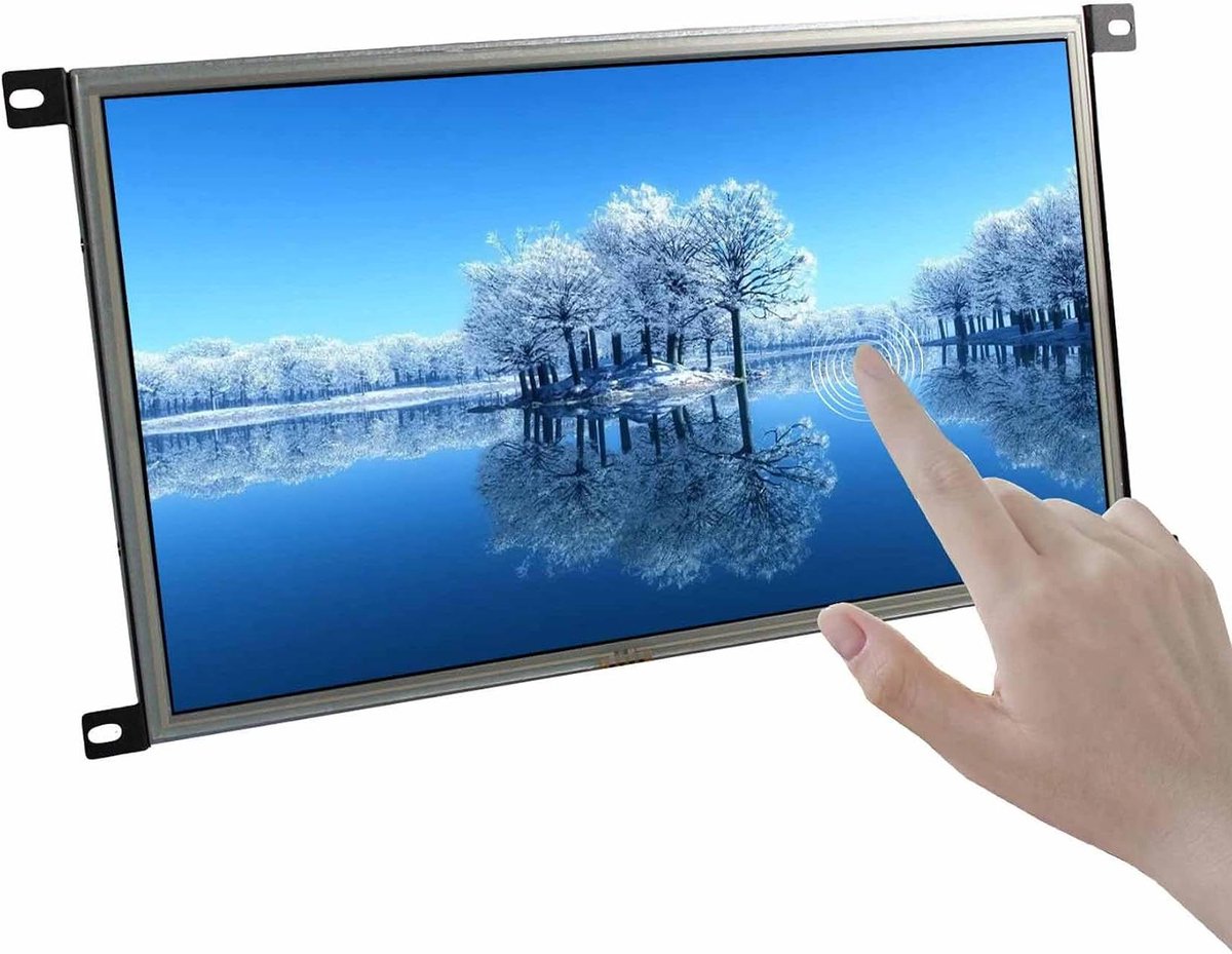 Aanraakscherm LCD - Monitor Touchscreen - Industriële Automatisering - Hoge Helderheid 1000 nits - 156 Inch - Zwart