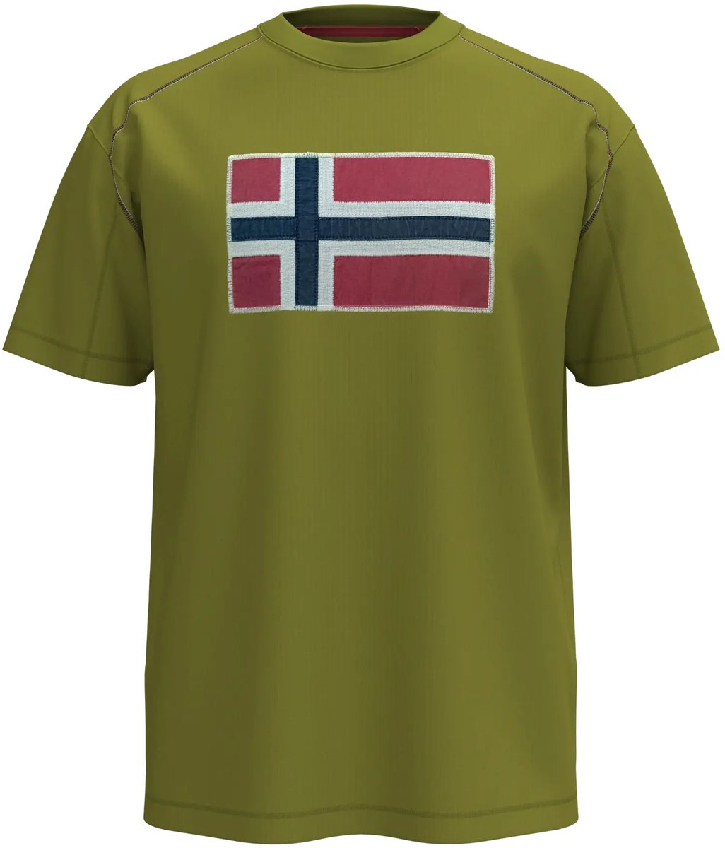 T-shirt Napapijri S-Reflect Golden Cyp