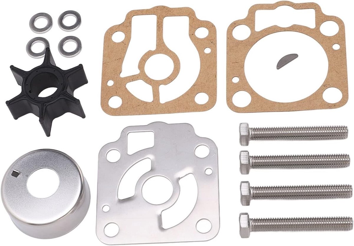 Reparatieset voor Waterpomp met Impeller Vervanging voor 2-takt Buitenboordmotoren zoals M40D en M50D, Geschikt voor Duurzaam Gebruik en Eenvoudige Installatie