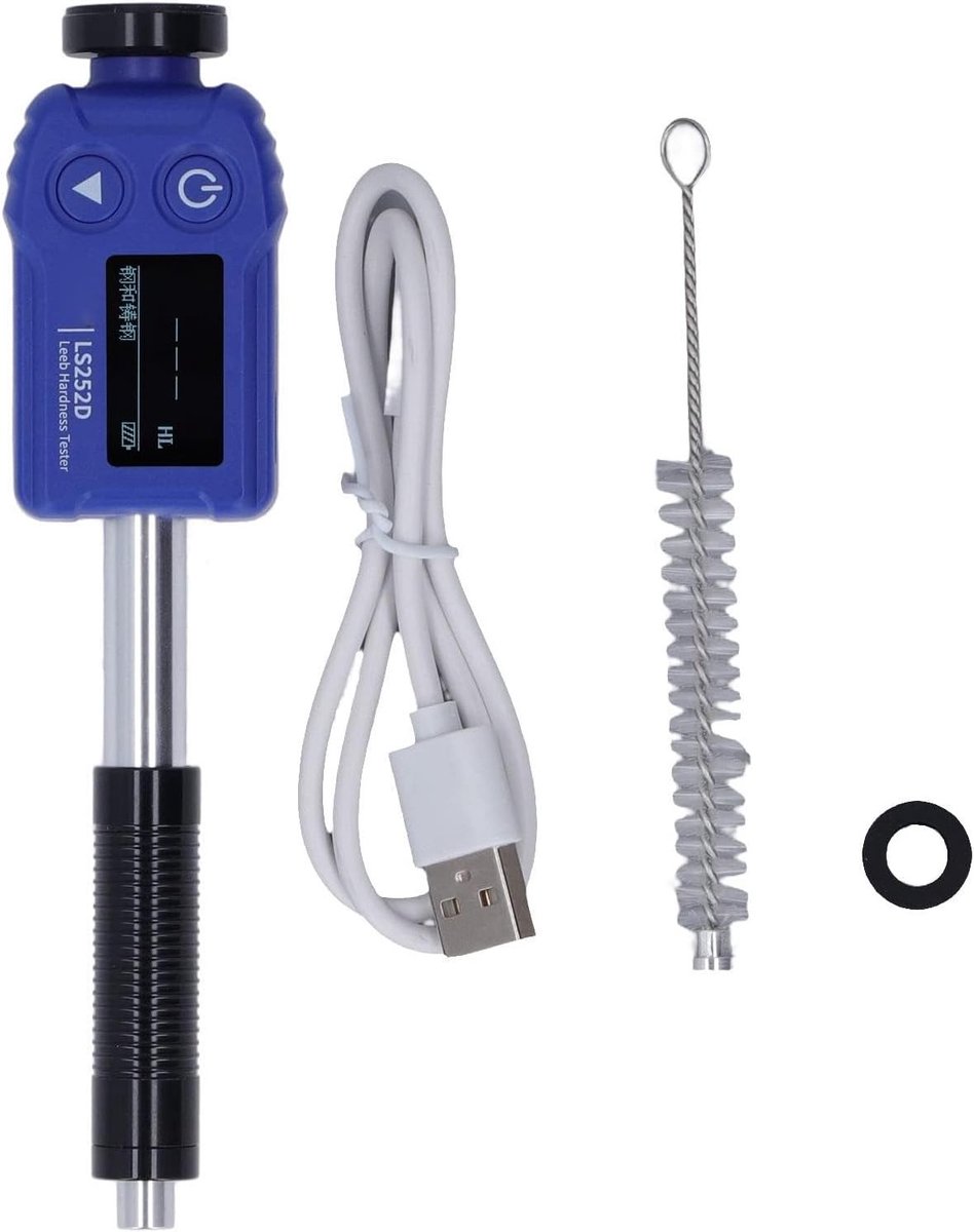 Draagbare Hardheid Tester met D-Type Impact Device voor Precisie Metingen van HL, HV, HB, HS, HRA, HRB en HRC Hardheid