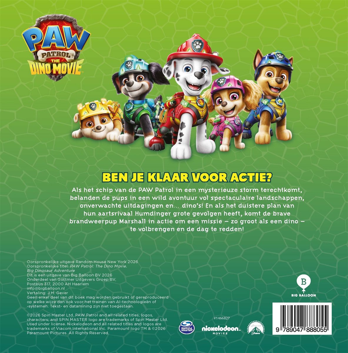 Paw Patrol - Het grote dino-avontuur van de PAW Patrol — cadeau in Boeken - foto 2