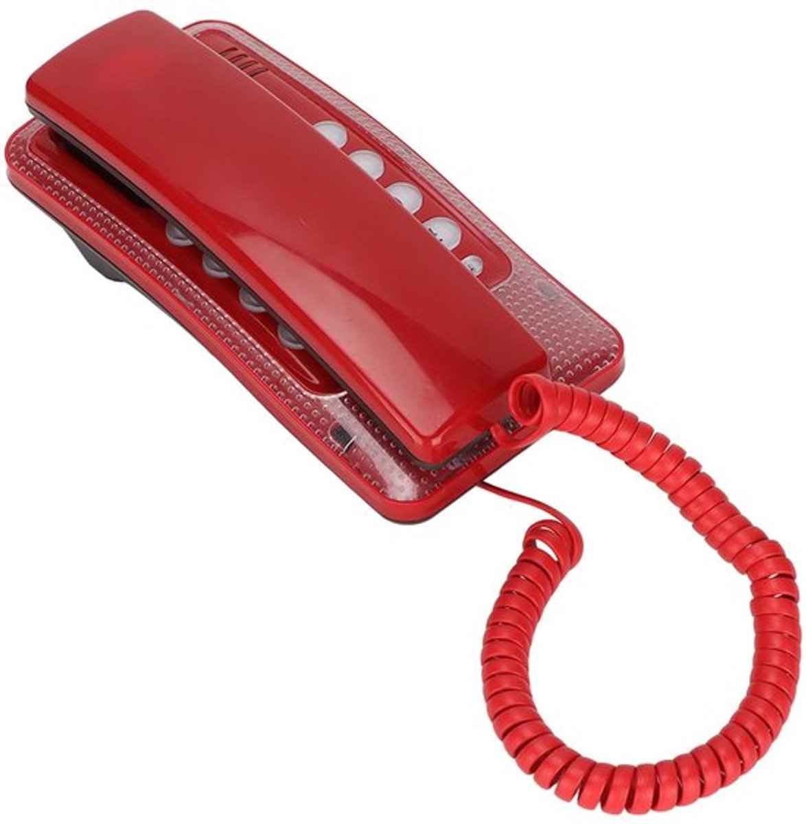 Vaste Telefoon Wandmontage - Draagbaar Ontwerp - Snoertelefoon - Retro Klassiek - ABS Materiaal - Mute/Functie - Wandtelefoon