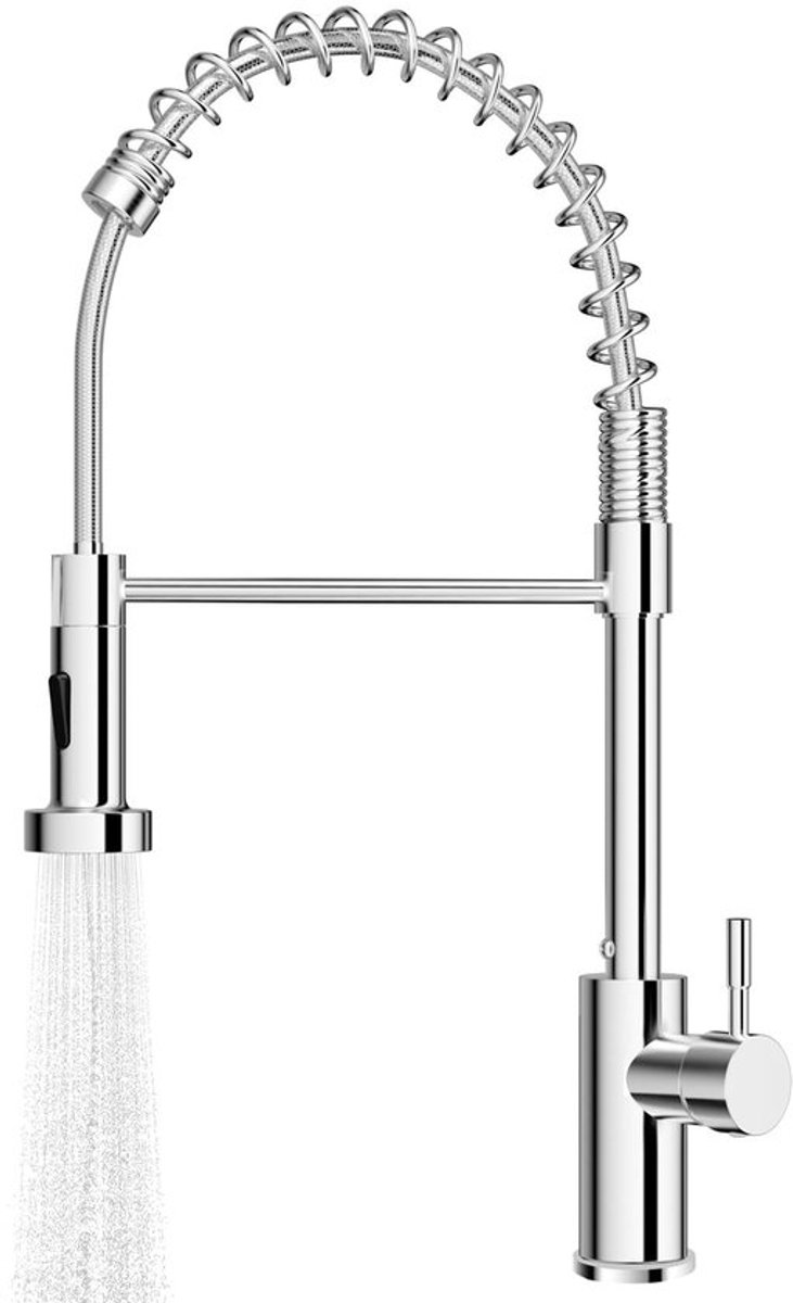 Keukenkraan Uittrekbaar - Enkele Handgreep - 1 Stuk - Duurzaam - Lichtgewicht - Modern Design - Kraan