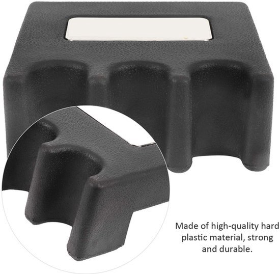 Biljart Keu Rack - Houdt 3 Cues - Biljart Pool Keu Houder - Ondersteuning Beugel - Hoogwaardig Hard Plastic - Ruimtebesparend Accessoire - Biljartkeuhouder — afbeelding 4