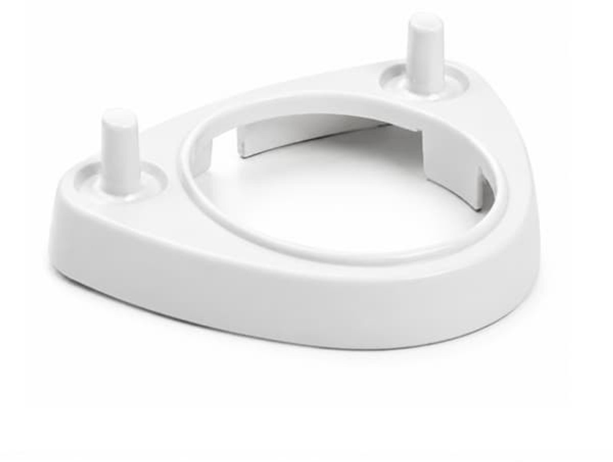 Houder en oplaadstation Geschikt voor elektrische tandenborstels, wit, oplaadstation Geschikt voor Oral-B elektrische tandenborstels.