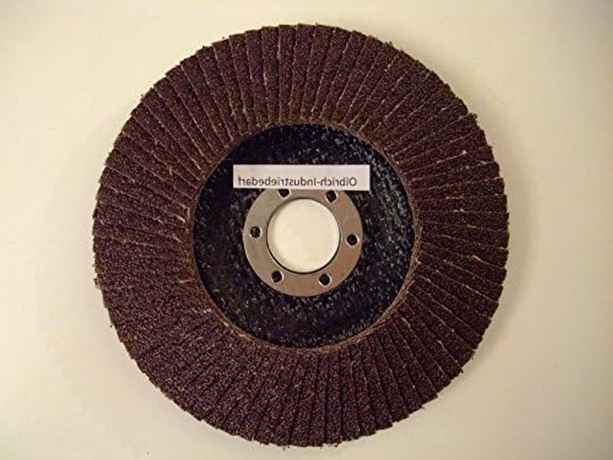 Lamellenschijven - Schuurschijven Waaierschijven - Metaal Bewerken - Voor Staal en Metaal - 125 mm - Bruin