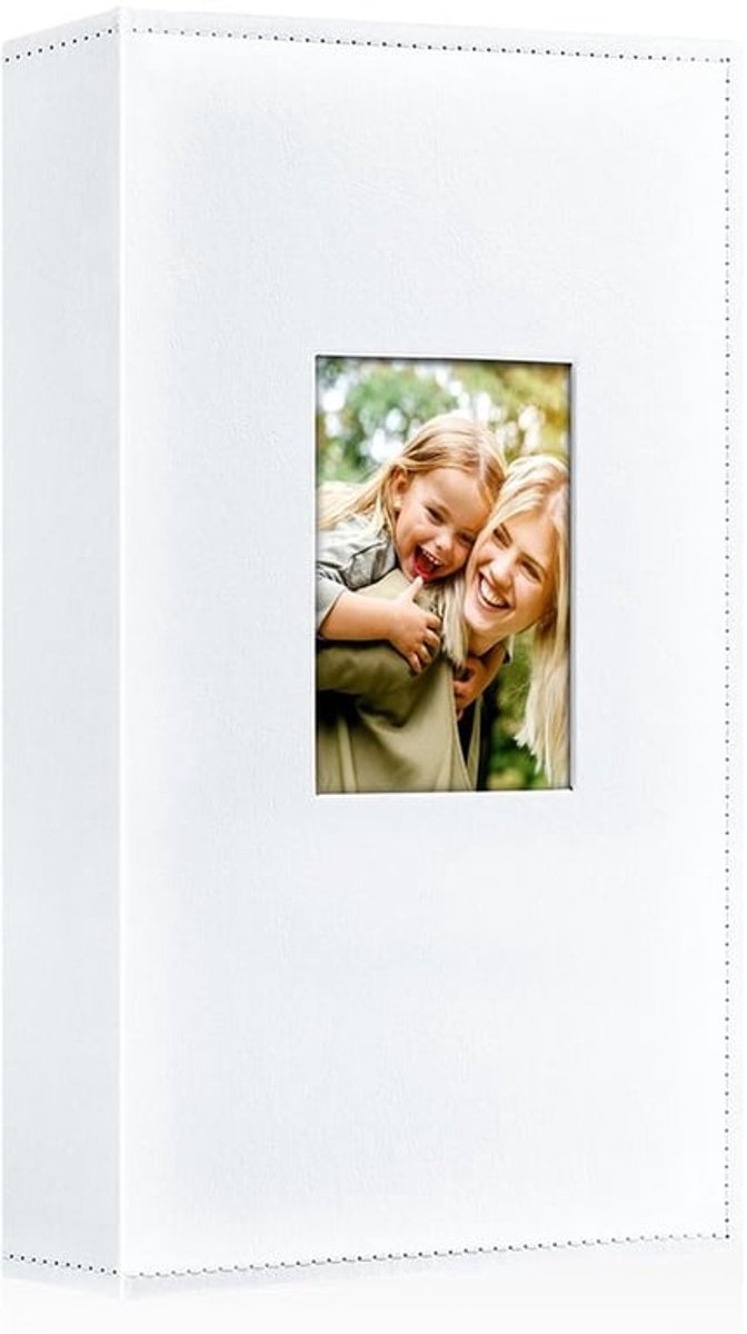 Fotoalbum 10x15 cm - Traditioneel Plakalbum - PU-leer - 50 Vellen/100 Pagina's - Waterdicht/Zuurvrij - Elegant Design - Herinneringsalbum