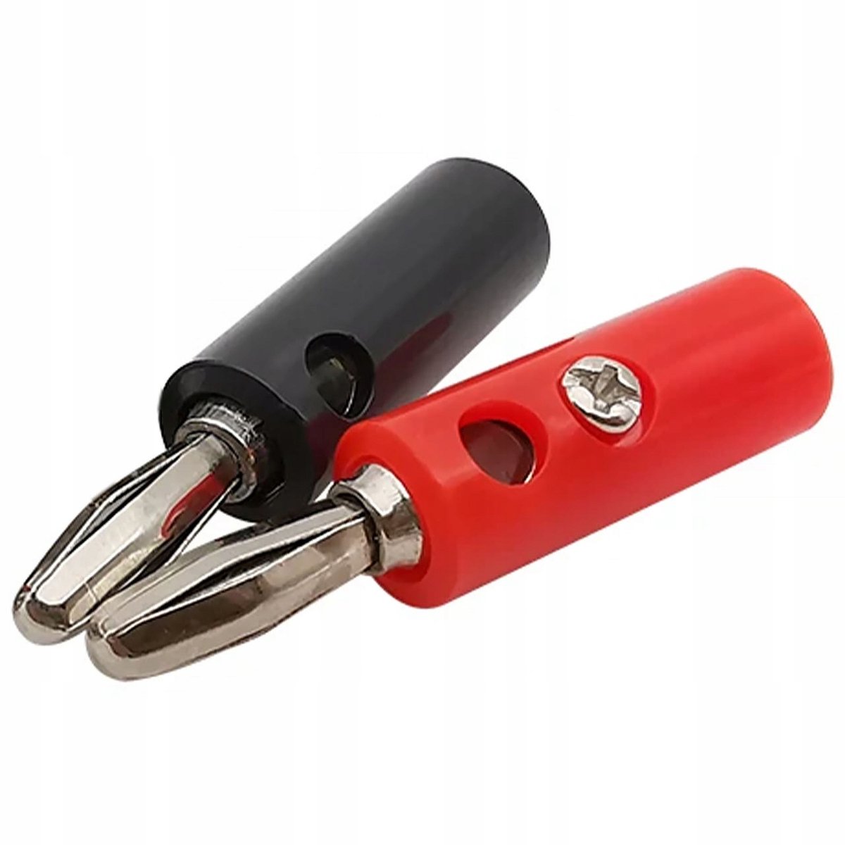 Rosfix Banaanstekker Connector 4 Mm - Verguld of Verzilverd Kwaliteit - Extra Aansluitingen voor