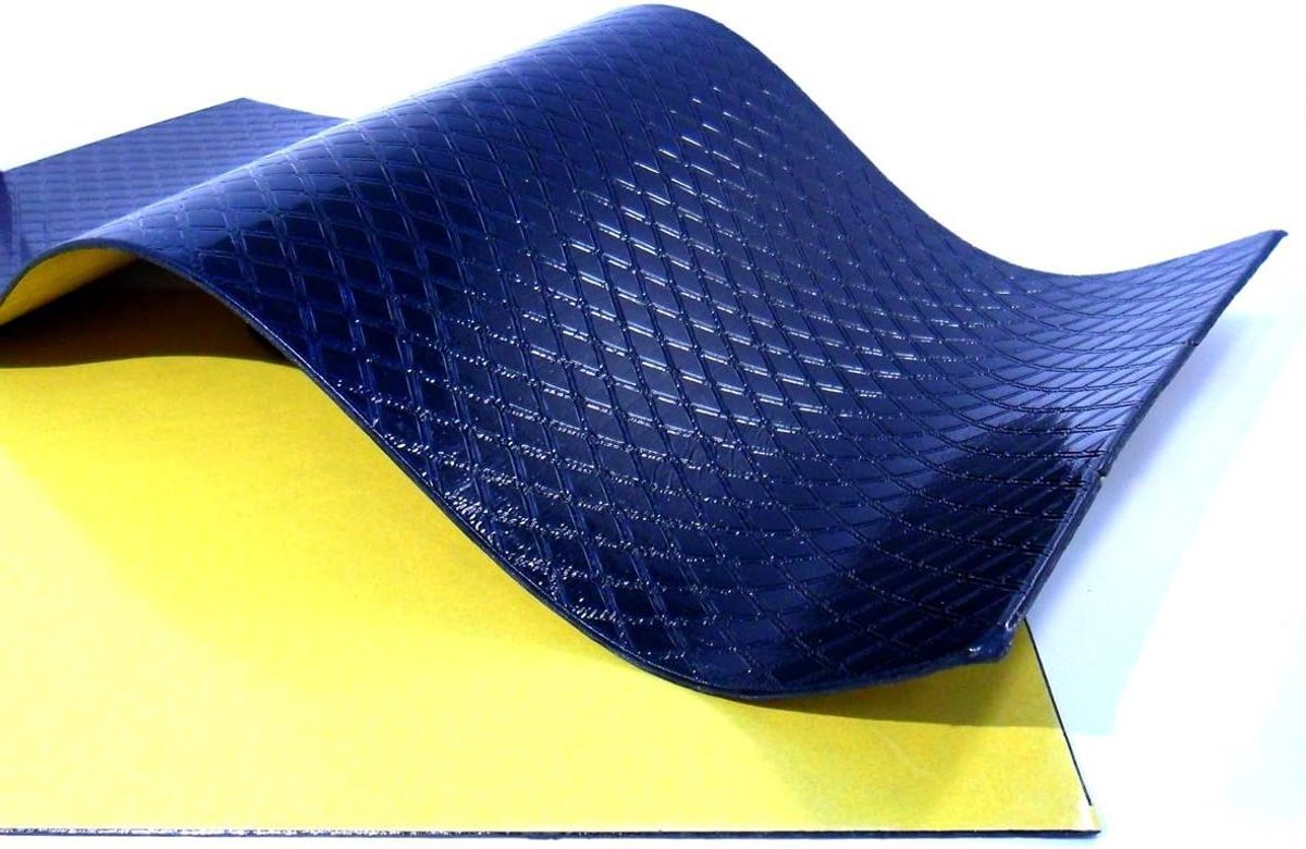 Geluidsisolatie Panel - Dempingsmatten Auto - Auto Geluid Dempen - Vlamvertragend Butylrubber - 200x500mm 10 Stuks - Zwart